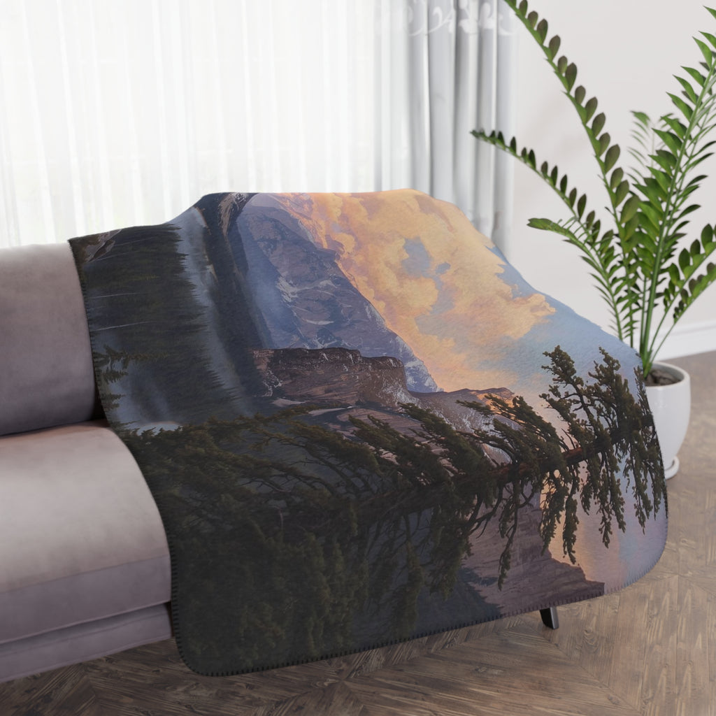 Black Mountain Sherpa Blanket