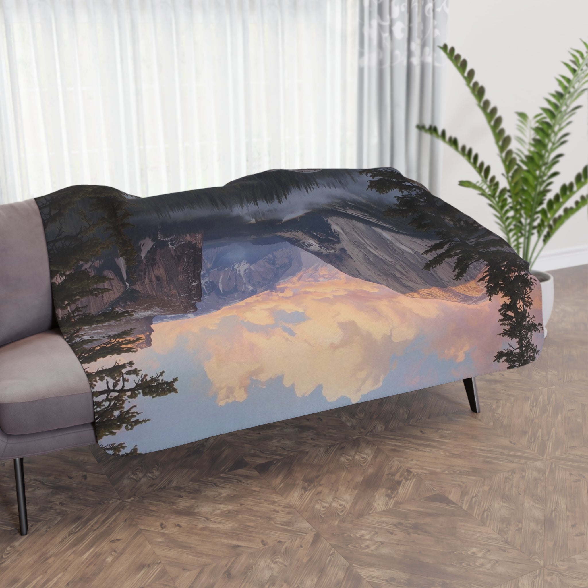 Black Mountain Sherpa Blanket