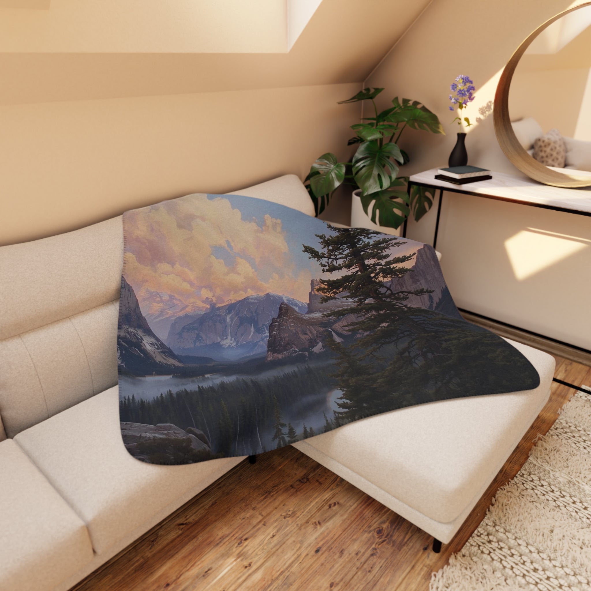 Black Mountain Sherpa Blanket